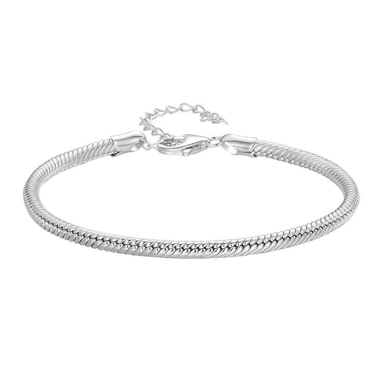 Plain Snake Chain Bracelet